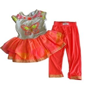 3T Butterfly Tutu Boutique outfit